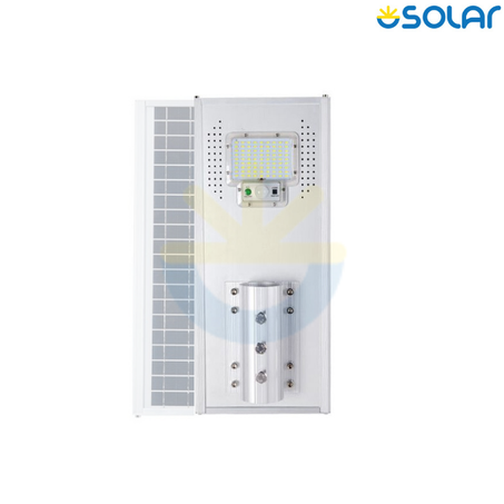Lampadaire Aluminium LED Solaire 50W مصباح لوحي بلألومنيوم