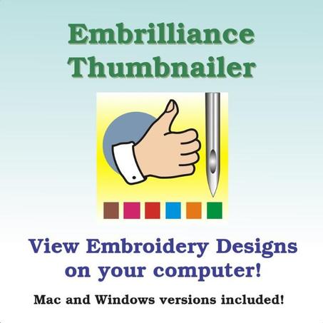 Embrilliance Thumbnailer: View Your Embroidery Designs Instantly Lifetime Activation