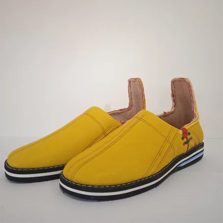 بلغة رجالية -إدوكان- يدوية الصنع من الجلد جودة ممتازة