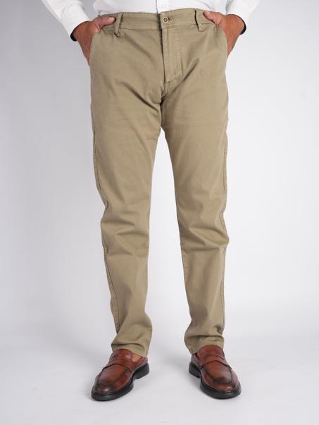 Pantalon en toile piqué de coton poches Coté ( Ziti )