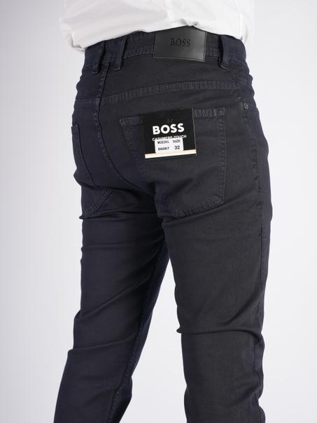Pantalon en toile piqué de coton 5 poches  ( Noir)