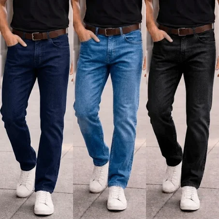 Pack de 3 jeans (3 marques différentes) LEVI'S TOMMY HILFIGER ARMANI