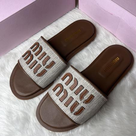 Sandales Miw Miw Gri