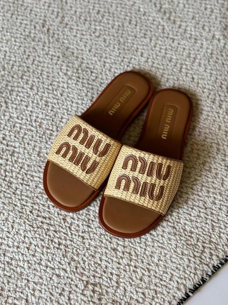 Sandales Miw Miw Biege