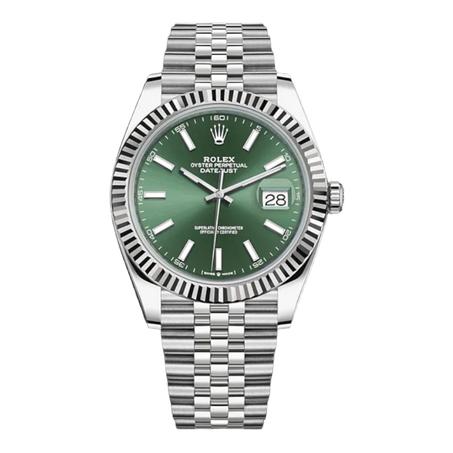 Datejust homme fond Vert