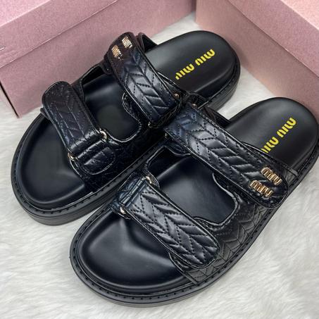 Sandales Miw Miw Chic Noir