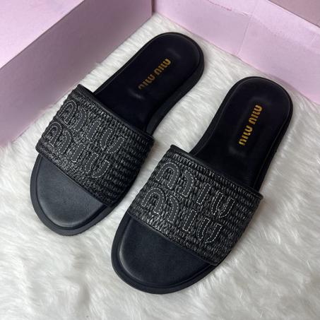 Sandales Miw Miw Noir