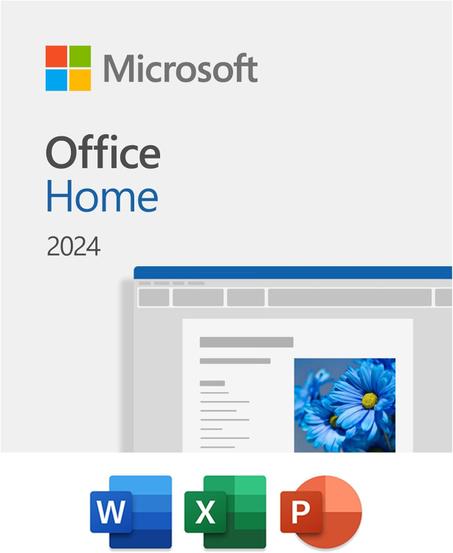 Microsoft Office Home 2024 | Aplicaciones clásicas: Word, Excel, PowerPoint | Compra única para 1 PC/MAC | Descarga instantánea | Anteriormente hogar y estudiante 2021 [Código en línea de PC/