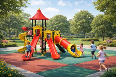 Jeu combiné pour aire de jeux