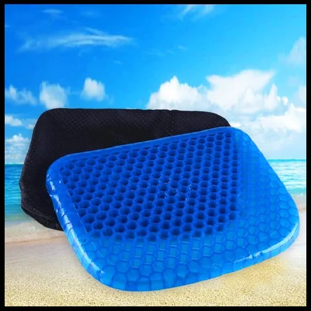 مقعد جل مطاطي وسادة  كرسي سيارة مكتب مقعد وسادة سيليكون حصيرة التبريد