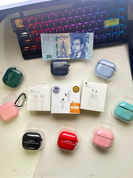 🎧⚡ Pack Premium AirPods 4 – Chargeur Apple 20W + Câble + Pochette