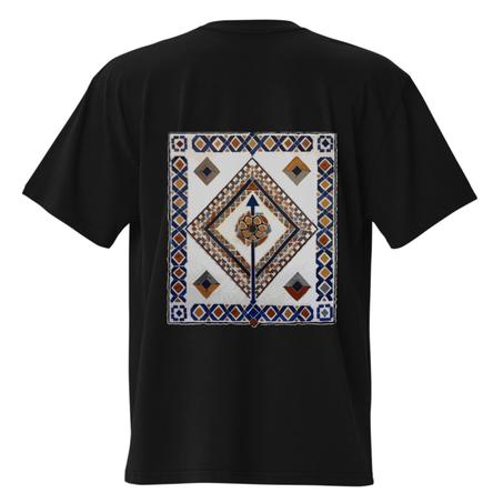 Oversize T-Shirt Premium BLACK AND WHITE 100% coton