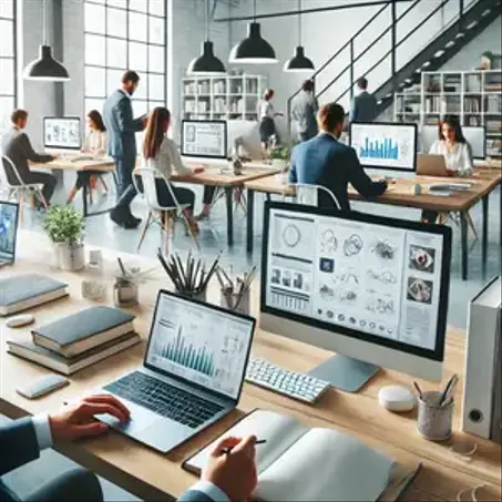 الكمبيوتر و المكتب و التعليم