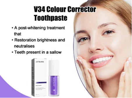 SÉRUM V34 pour le blanchiment des dents