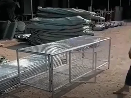 بيت الدجاج والطيور القابل للطي