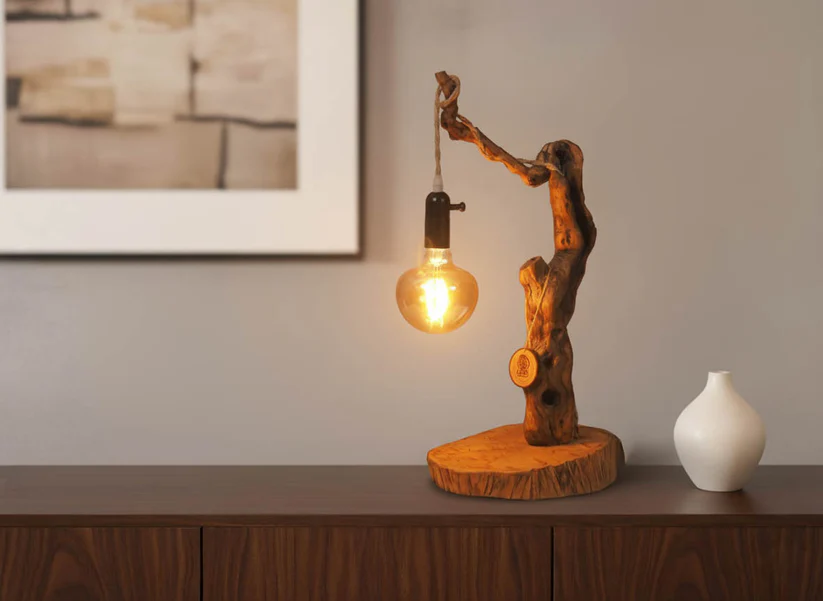 La beauté de la nature avec la lumière intégrée