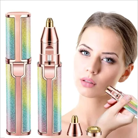 Epilateur 2 en 1 visage et sourcils Rechargeable