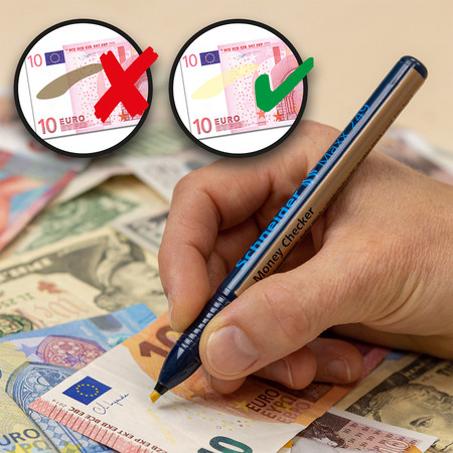 سيال كاشف النقود المزورة