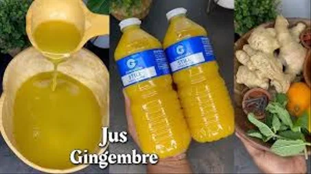 JUS DE GINGEMBRE NATURE