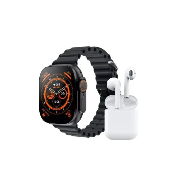 Smart Watch Séries 8 Ultra + Airpods 2