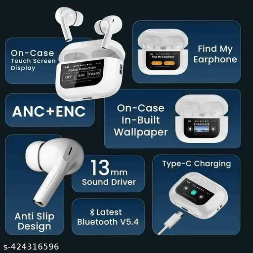 Airpods Pro 4 (Touch Display )