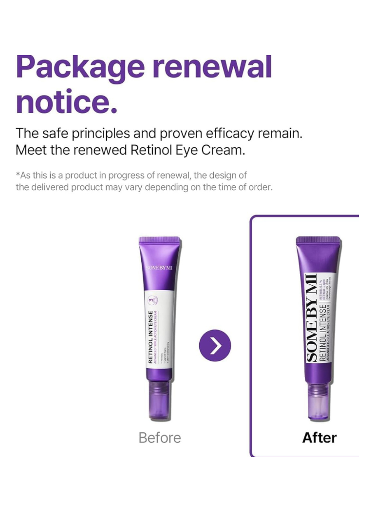 SOME BY MI - Retinol Intense Advanced Triple Action Eye Cream - 30ml