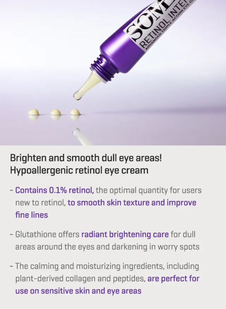 SOME BY MI - Retinol Intense Advanced Triple Action Eye Cream - 30ml