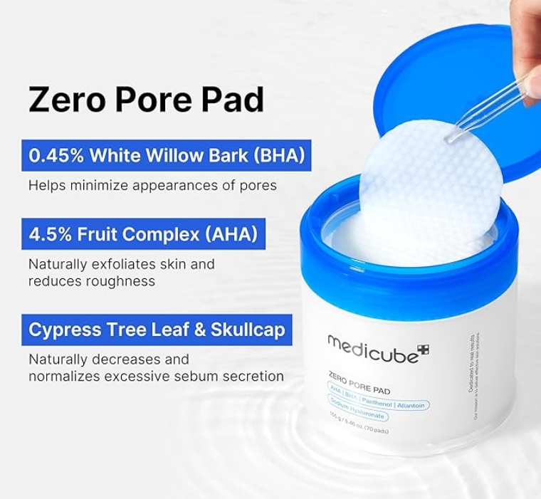 MEDICUBE - Zero Pore Pad 2.0 - 70 pads