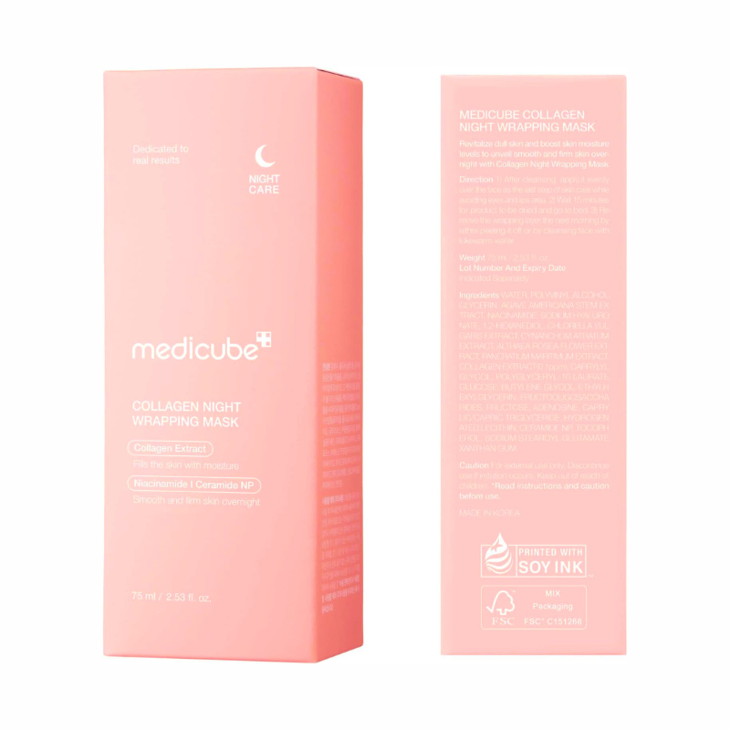 MEDICUBE - Collagen Night Wrapping Mask - 75ml