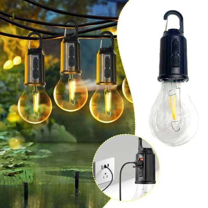💡 مصباح تخييم وطوارئ قابل للشحن MH-8801