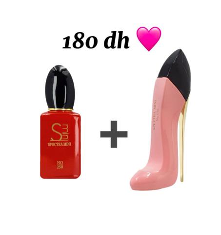 mini si armani & good girl blush