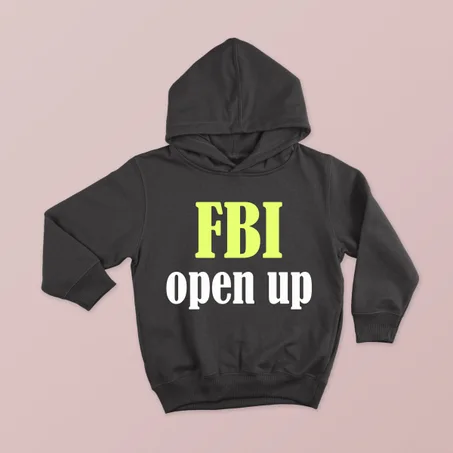 Hoodie Fbi Open Up