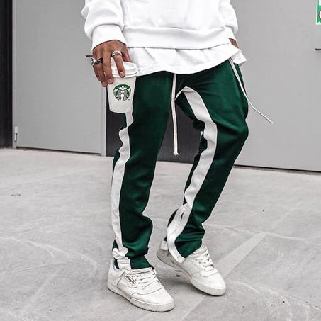 Western Street Stylish Fashion Mens Joggers Casual Pants Streetwear