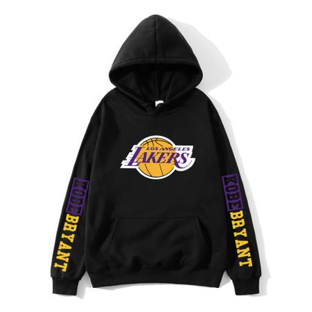 LAKERS BASKETBALL TEAM FANS FASHION  PRINT LOOSE HOODIE FOR FANS FOR MEN'S AND WOMEN'S