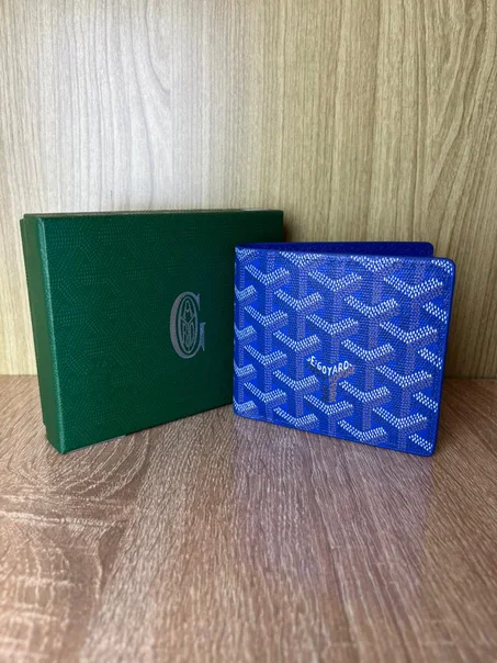 PORTE MONNAIE GOYARD bleu