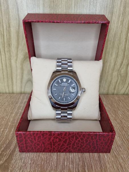 ROLEX DATE JUST gris