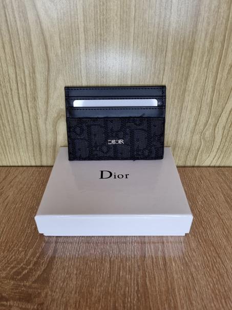 PORTE CARTE DIOR noir