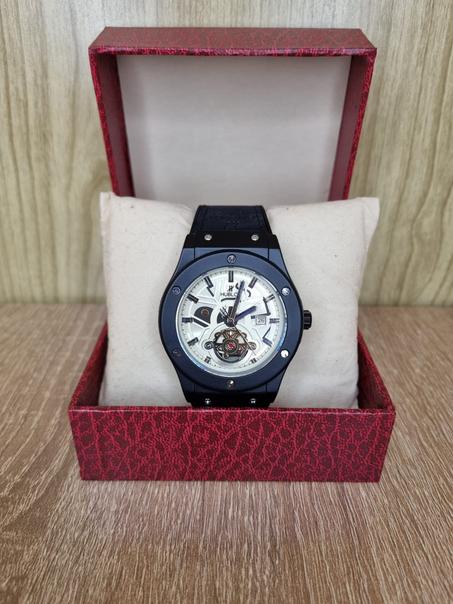 HUBLOR cuire full black tableau blanc