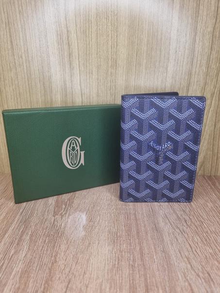 PORTE FEUILLE GOYARD bleu