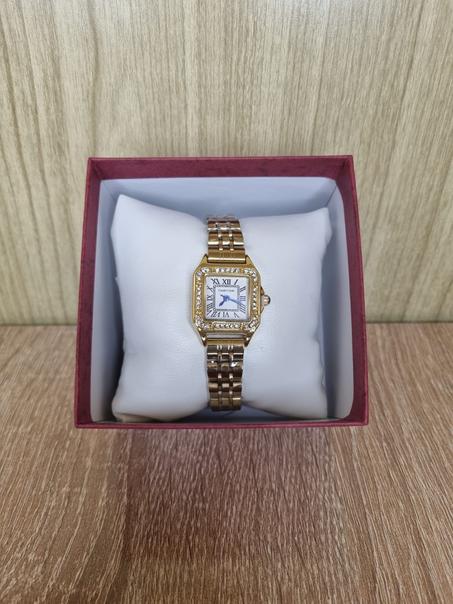 CARTIER diamanté gold