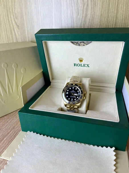 ROLEX G-MASTER 2 MASTER QUALITE BROUSWAYN GOLD