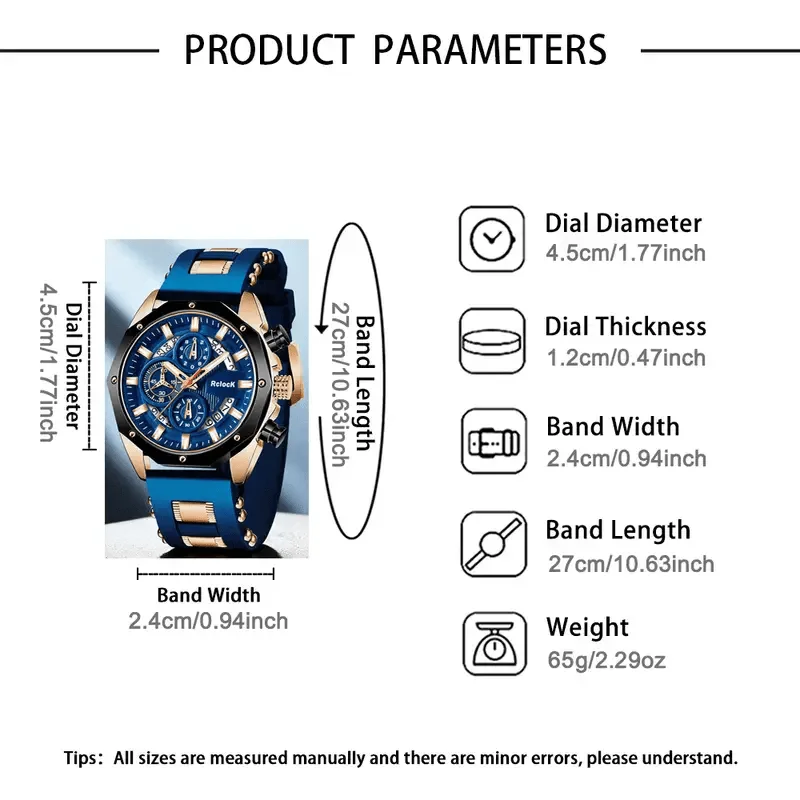 Cobalt — La Montre Homme Qui Impose le Style 🔷