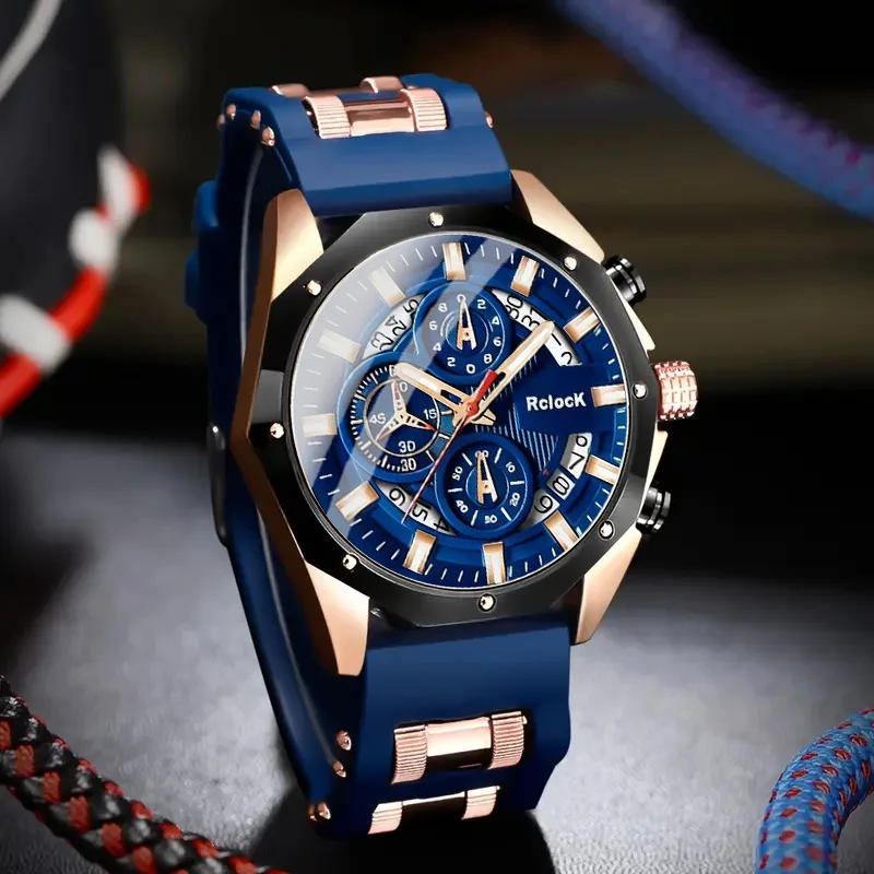 Cobalt — La Montre Homme Qui Impose le Style 🔷