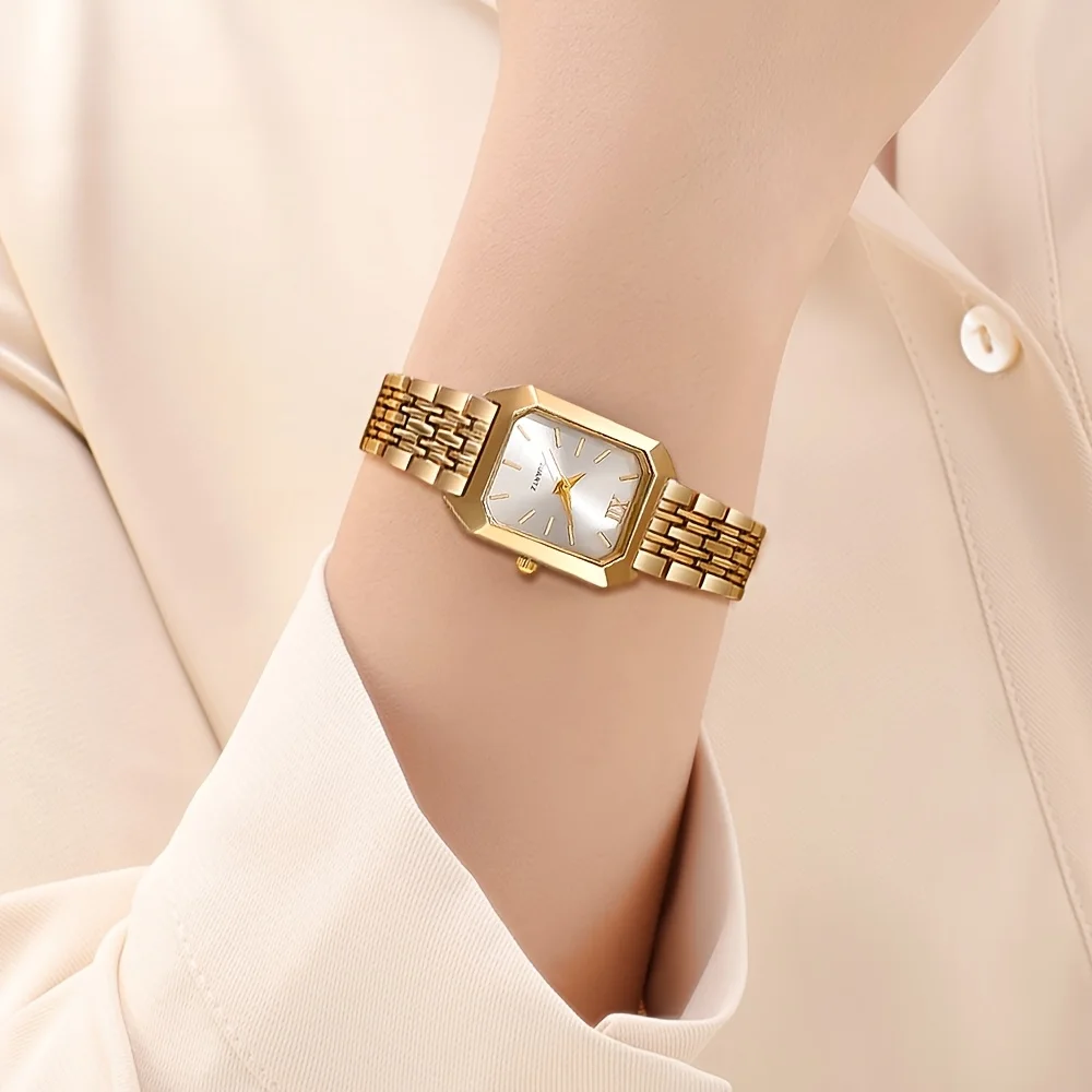 GOLDIE — Duo 2 Montres Dorées · Blanc & Vert