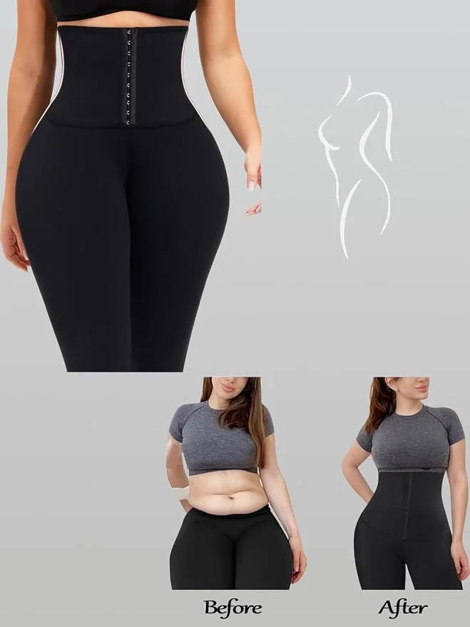 CurveFit — Legging Sculptant Taille Haute · Ventre Plat & Effet Push-Up (cd)