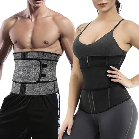 حزام التخسيس الخصر مشد للتدريب اللياقة البدنية