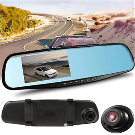 كيمرات للسيارة بشكل مرايا للتسجيل والرية😇😎