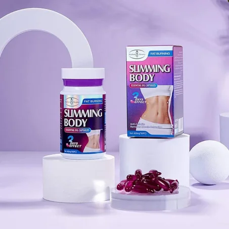 كبسولات زيت التخسيس وازاله الترهلات 👍💯