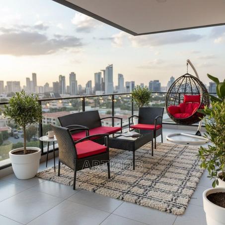 Pack Terrasse – Balancelle & Salon de Jardin