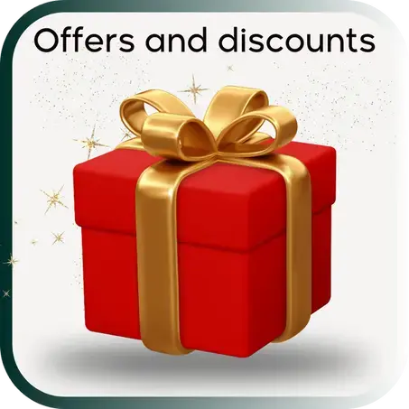 الهدية و التخفيضات